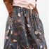 Picture of Flower Field - M - Katoen Gabardine Twill - Nachtblauw