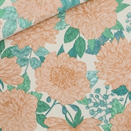 Afbeelding van Peonies - L - Viscose Rayon - Zeezoutwit